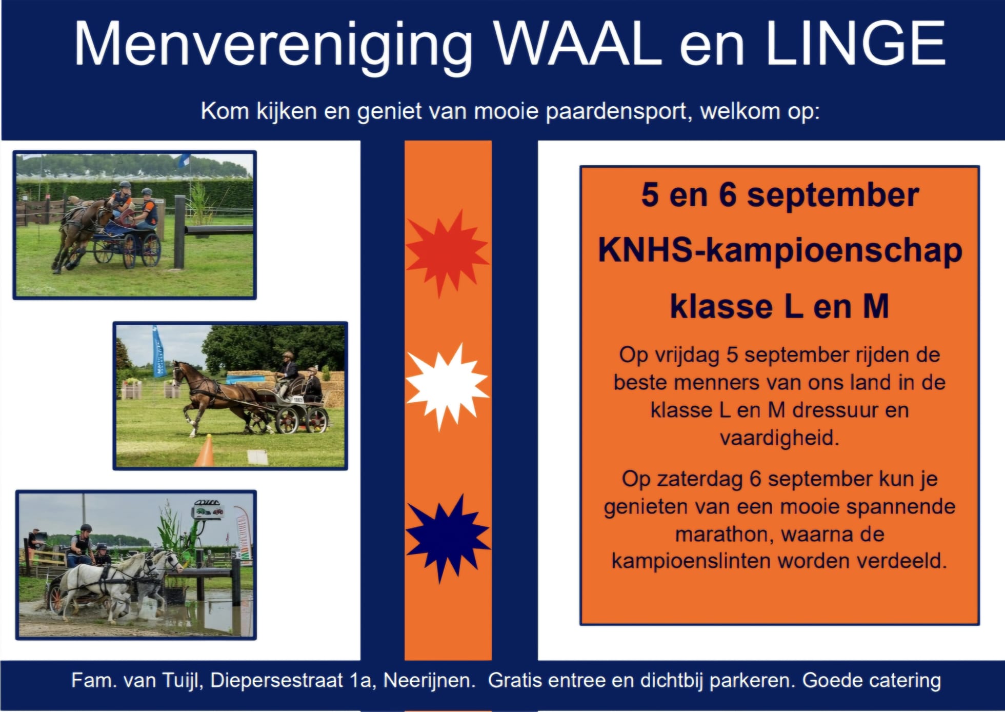 Bouwen KNHS kampioenschap 5 en 6 september